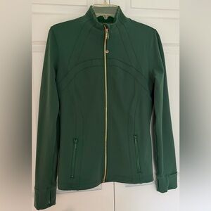 Lululemon Women’s Full Zip Green Jacket Size 10